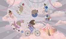 Коричневые обои для стен Wall street CIRCUS Circus 1 30851