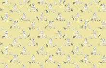 Обои с мультяшками Milassa Twins Twins 2 004