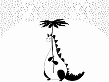 Фотообои с динозаврами Wall street DINO RINO Dino Rino 15