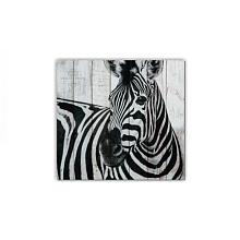 Прочные и долговечные панно для стен Creative Wood ZOO ZOO - 9 Зебра