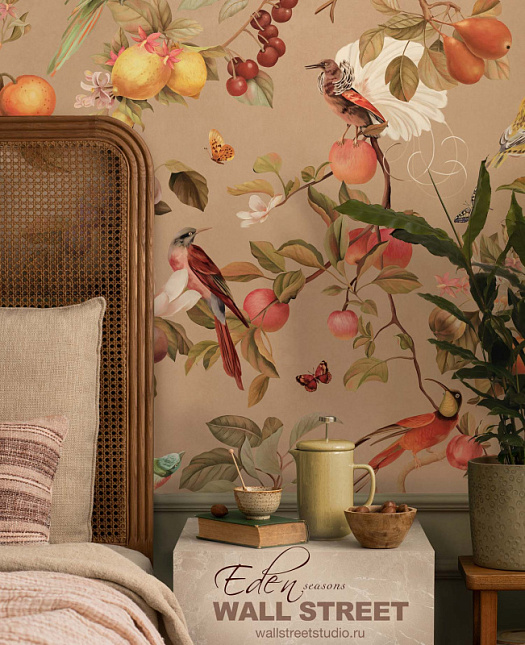 Фотообои в интерьере артикул Eden Seasons 18, EDEN SEASONS, Wall street