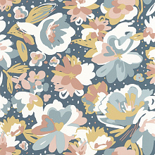 Детские обои цветы Caselio Flower Power 101876041